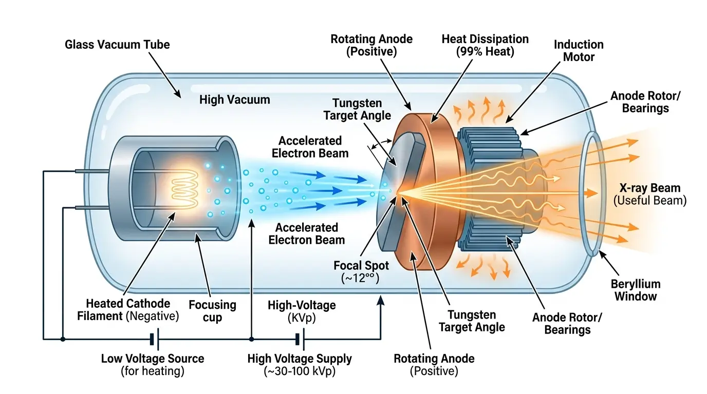 production of x rays