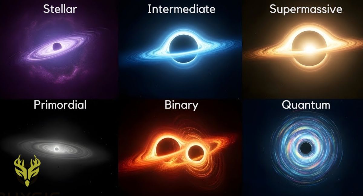 types of black hole