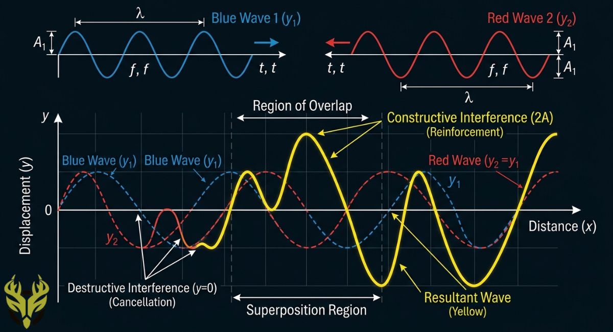 supper position of waves