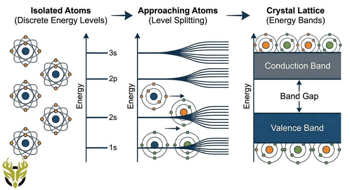 energy band formation